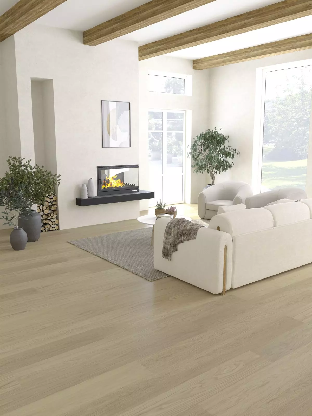 Паркетная доска Esta Parket Nova Eco арт.16039 Дуб Pure Line 1 strip 